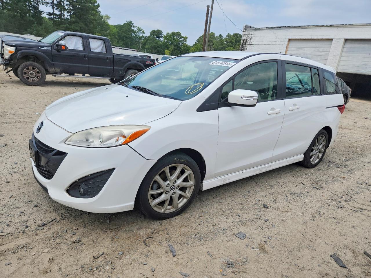 2013 Mazda 5 Touring, VIN JM1CW2CL4D0150101 — Front end