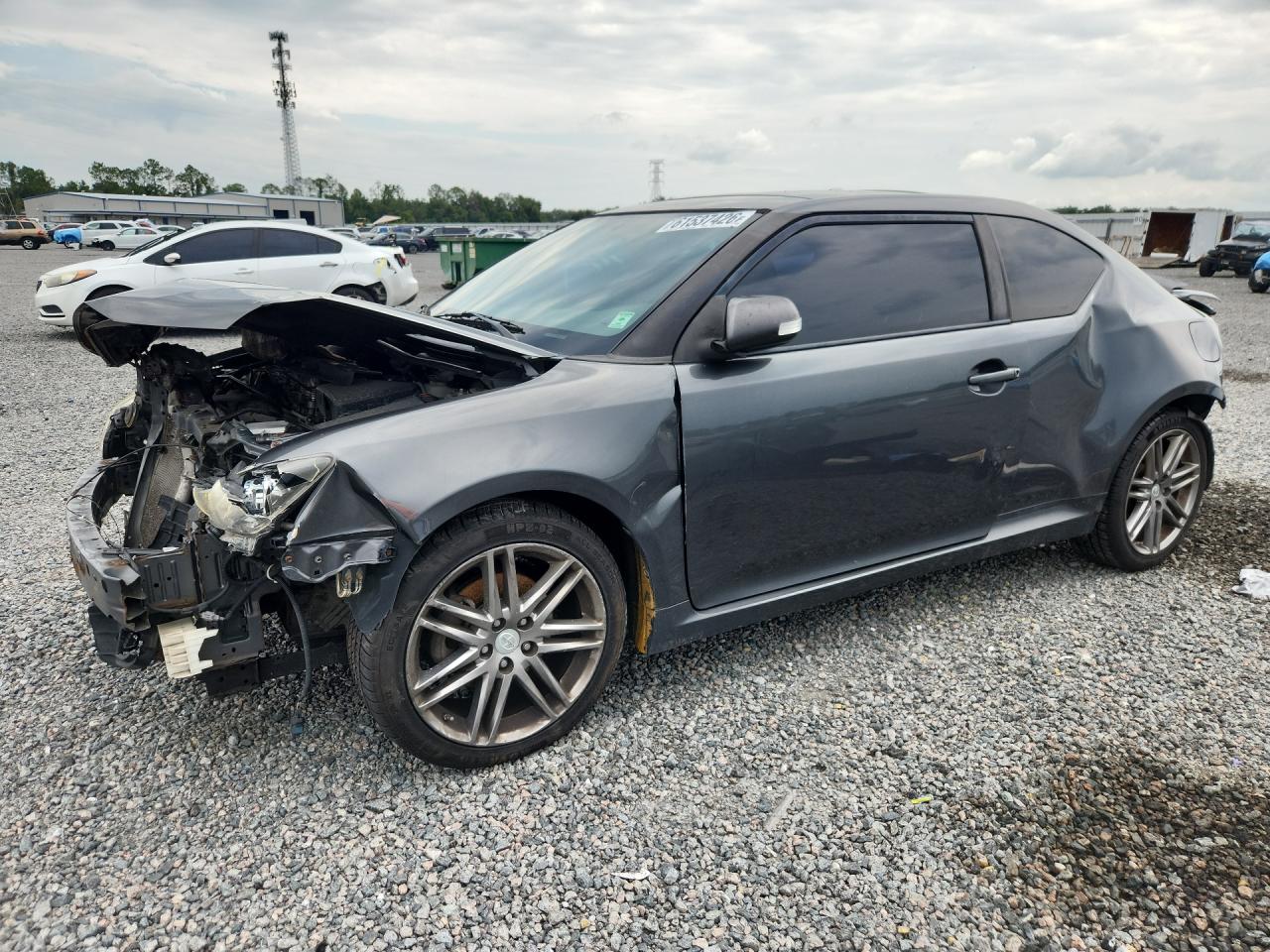 2011 Scion tC, VIN JTKJF5C78B3009807 — Front end