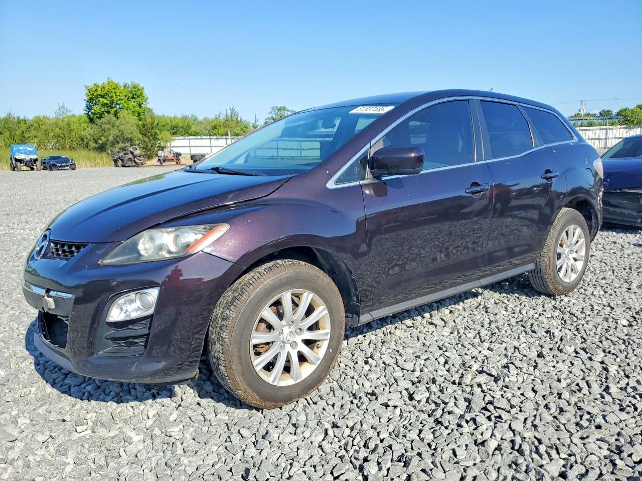 2012 Mazda CX-7 i SV, VIN JM3ER2AM2C0414708 — Front end