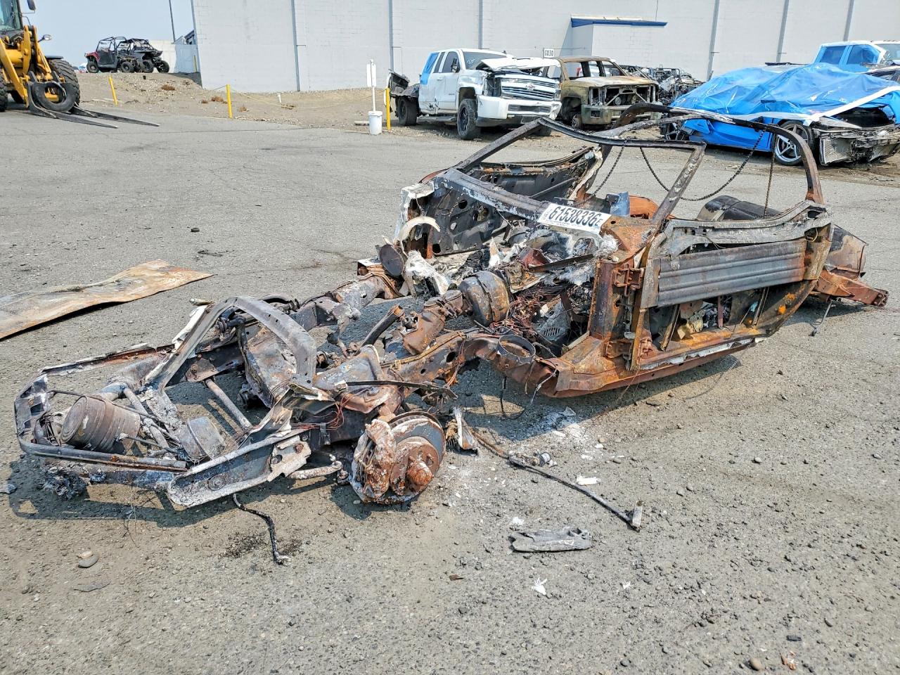 1980 Chevrolet Corvette, VIN 1Z878AS418673 — Burn