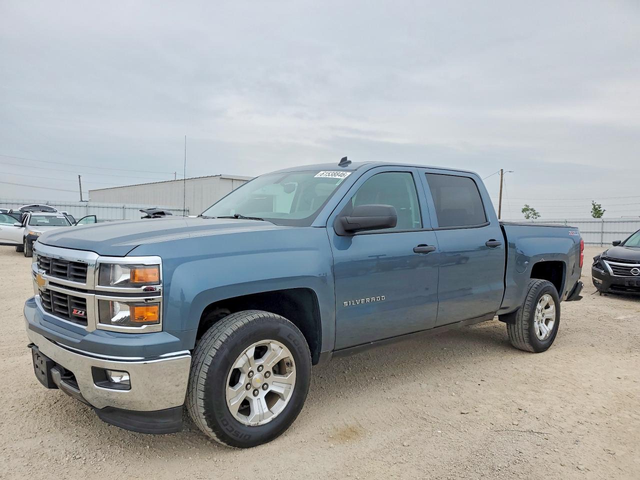 2014 Chevrolet Silverado 1500 LT, VIN 3GCUKREC1EG122288 — Rear end