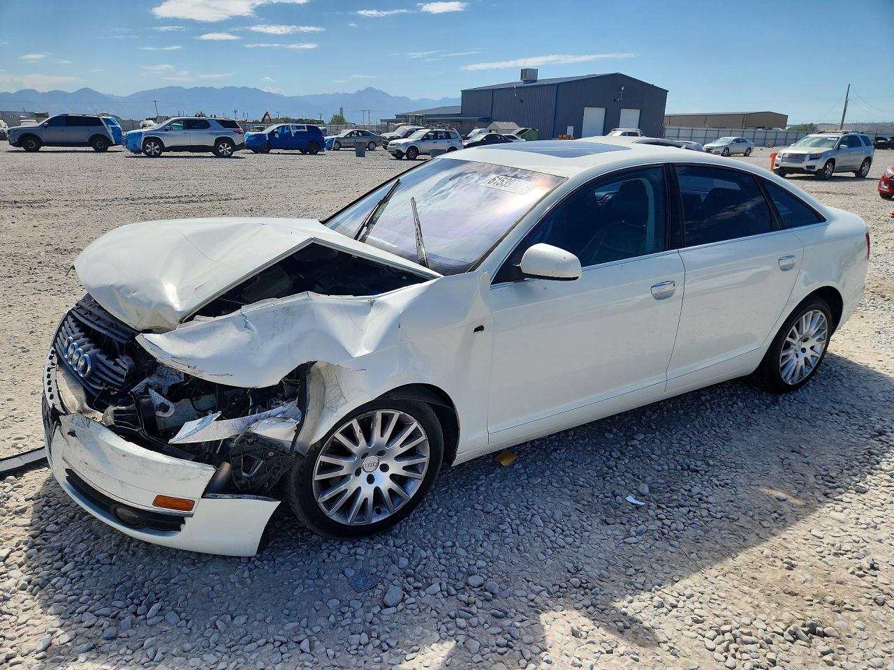 2006 Audi A6 3.2L, VIN WAUDH74F16N100506 — Front end