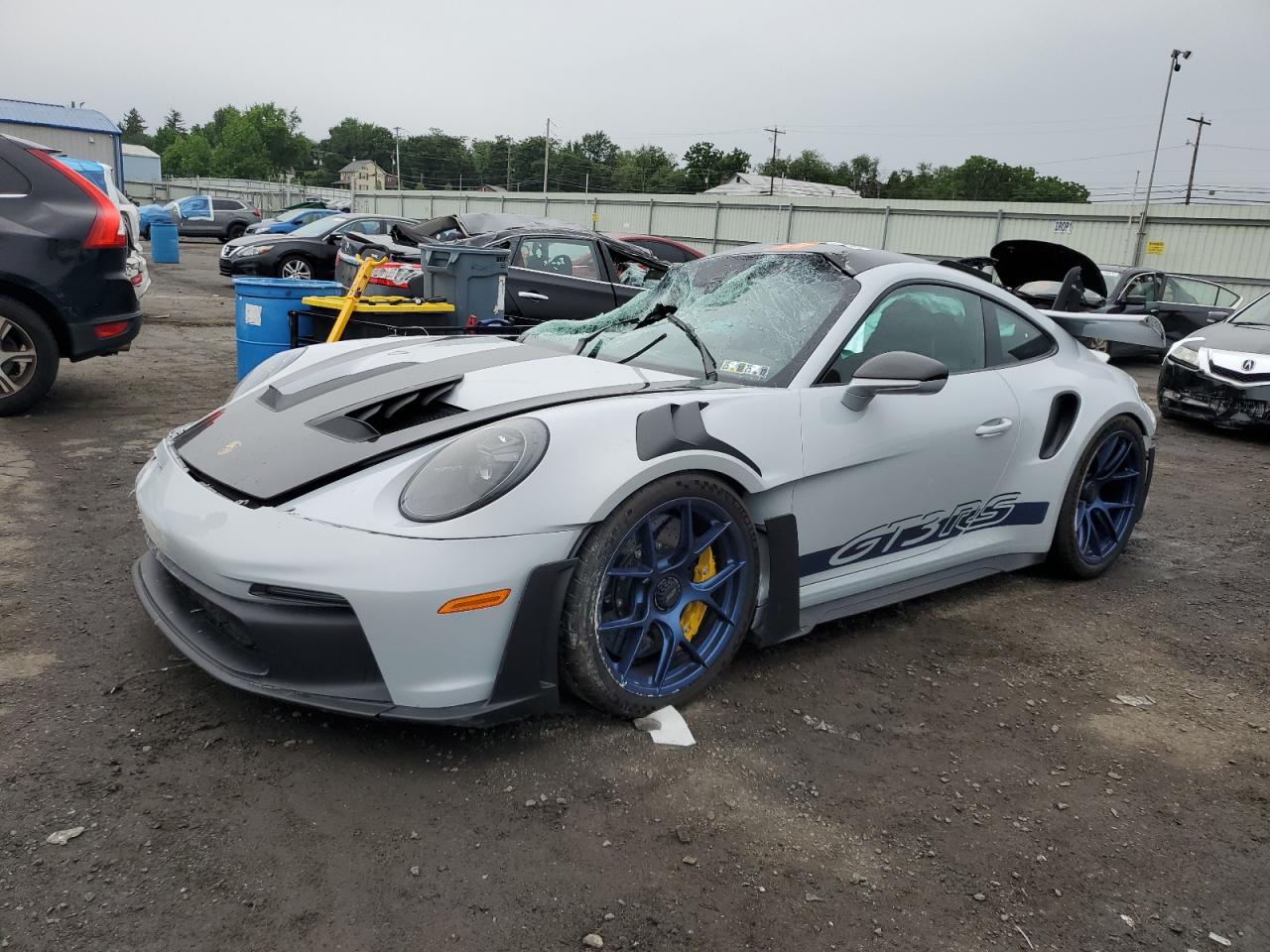 2025 Porsche 911 GT3 RS, VIN WP0AF2A99SS278169 — Крыша