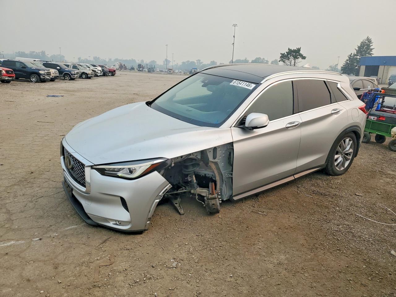 2020 Infiniti QX50 Luxe, VIN 3PCAJ5M30LF110460 — Undercarriage