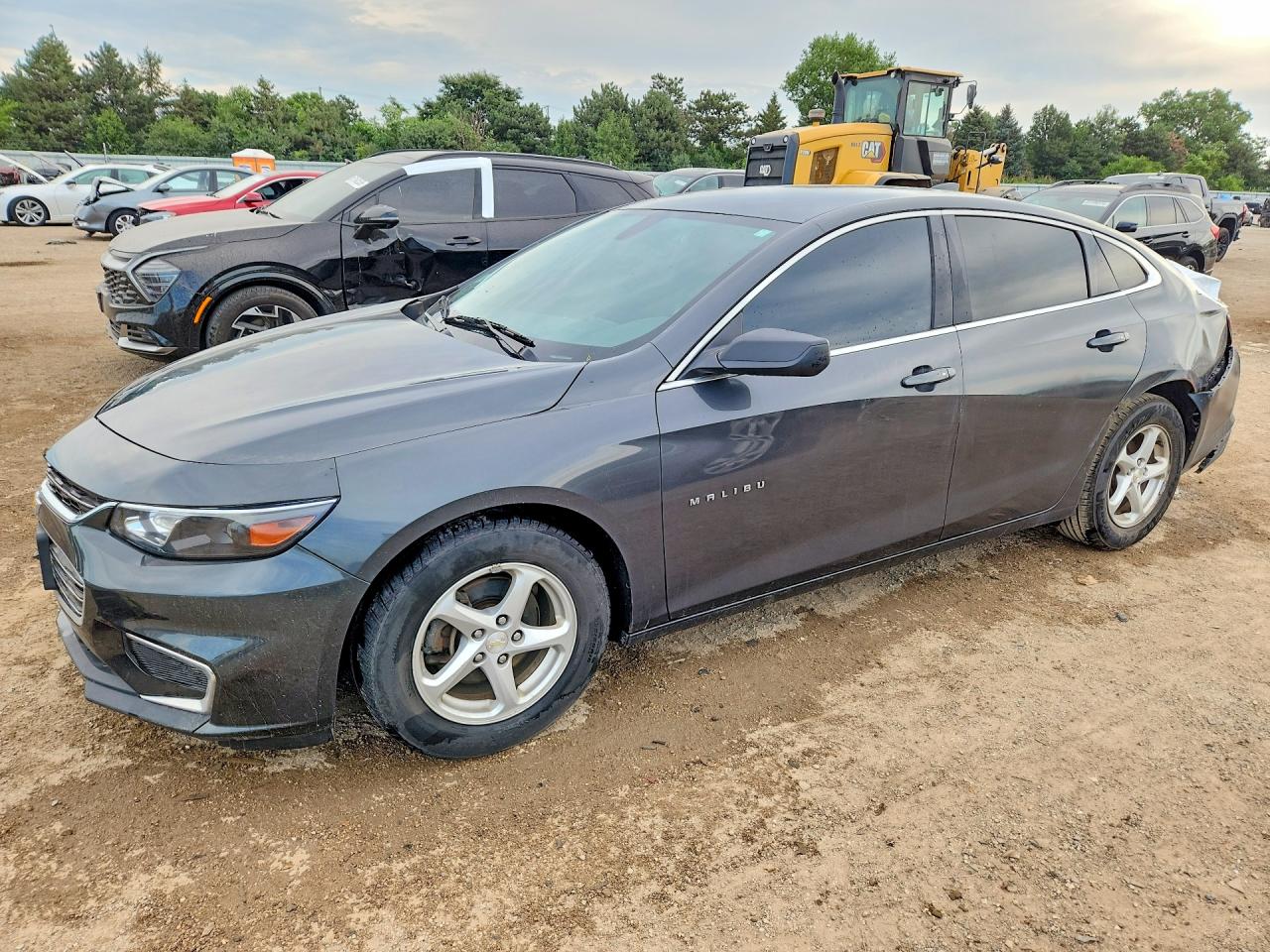 2017 Chevrolet Malibu LS, VIN 1G1ZB5ST7HF192704 — Зад