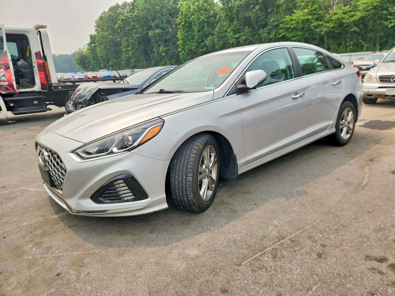 2019 Hyundai Sonata Sport, VIN 5NPE34AF9KH804715 — Перед