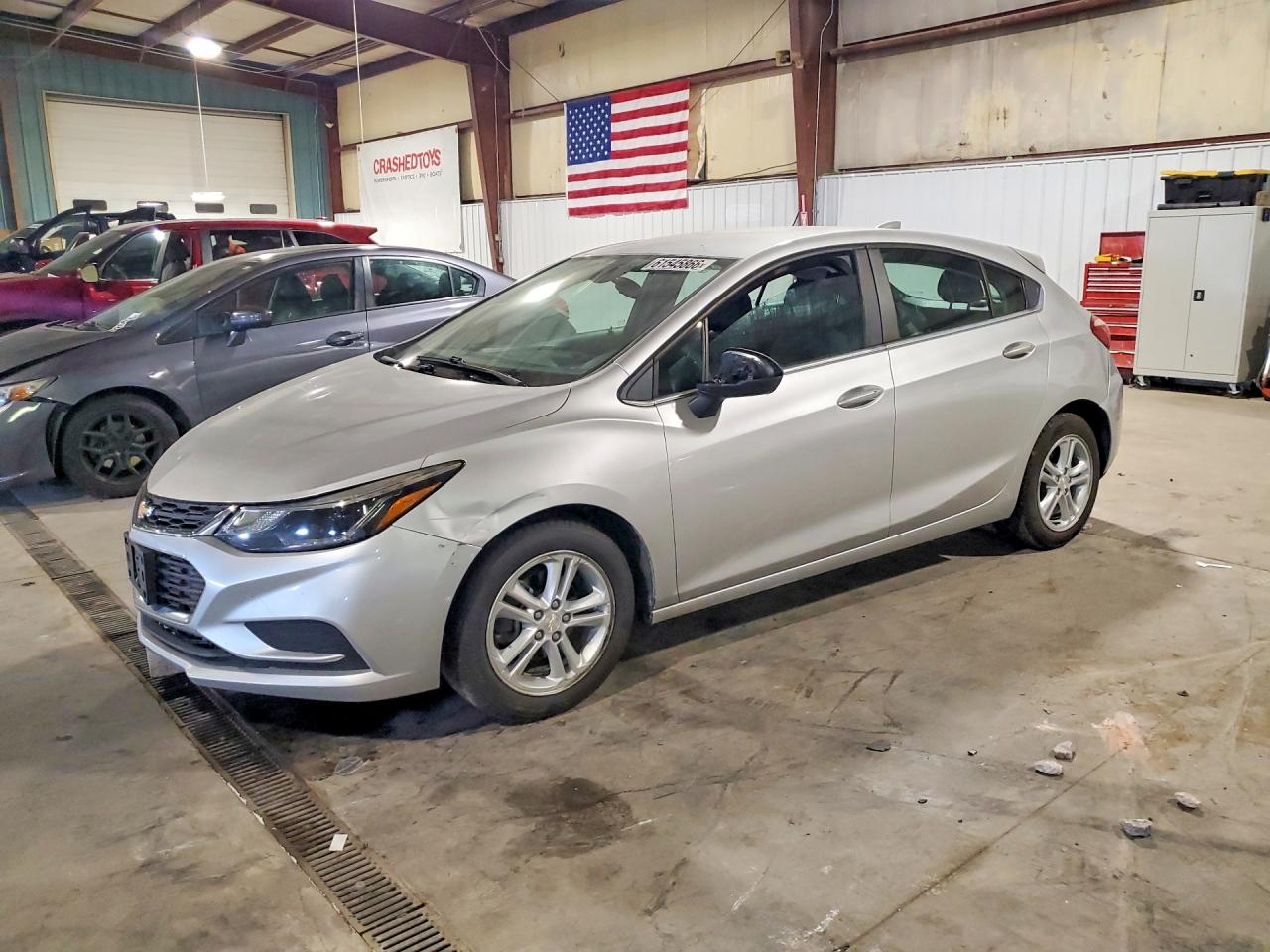 2018 Chevrolet Cruze LT, VIN 3G1BE6SM7JS630744 — Vandalism
