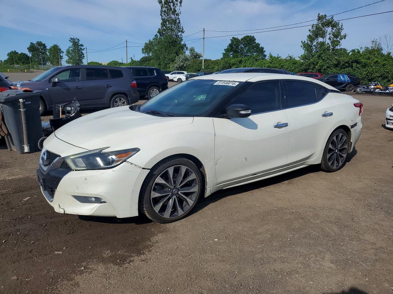 2017 Nissan Maxima Platinum, VIN 1N4AA6AP1HC381664 — Front end