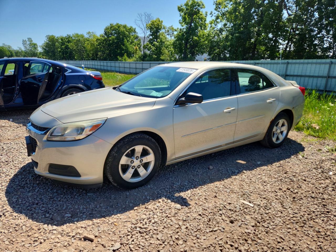 2015 Chevrolet Malibu LS, VIN 1G11B5SL0FF191145 — Rear end