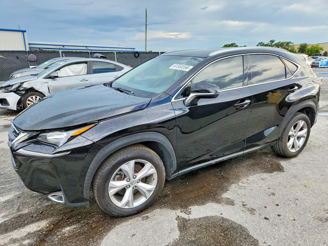 2017 Lexus NX 200t, VIN JTJYARBZ9H2078175 — Front end