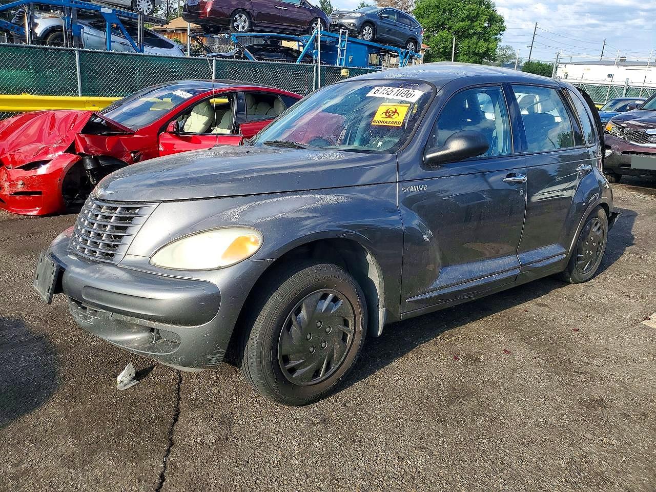2004 Chrysler PT Cruiser, VIN 3C4FY48B94T297018 — Зад