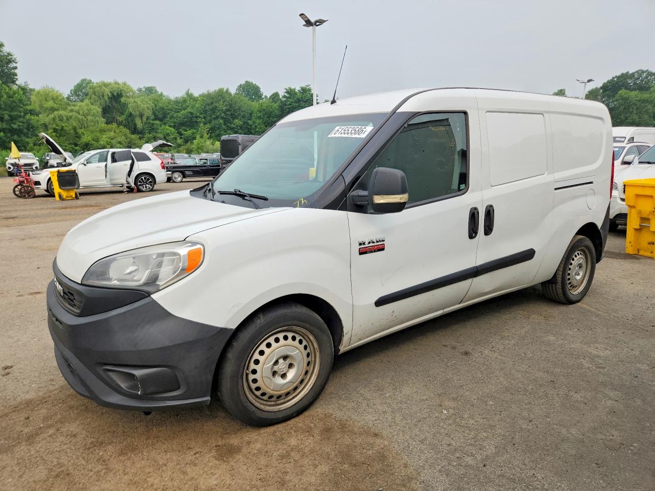2020 Ram ProMaster City Cargo Tradesman, VIN ZFBHRFAB7L6P34196 — Зад