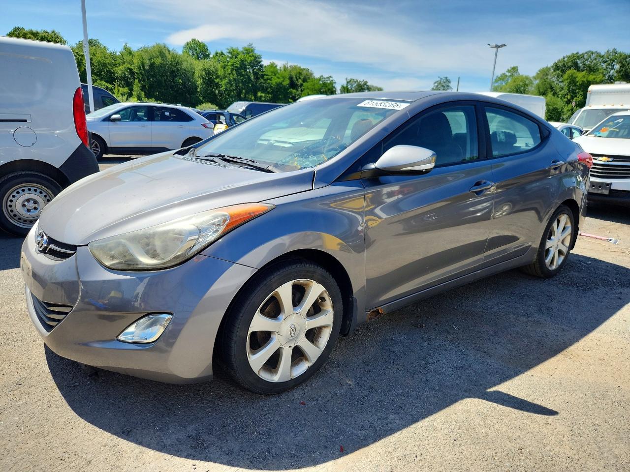 2011 Hyundai Elantra GLS, VIN 5NPDH4AE1BH076411 — Side