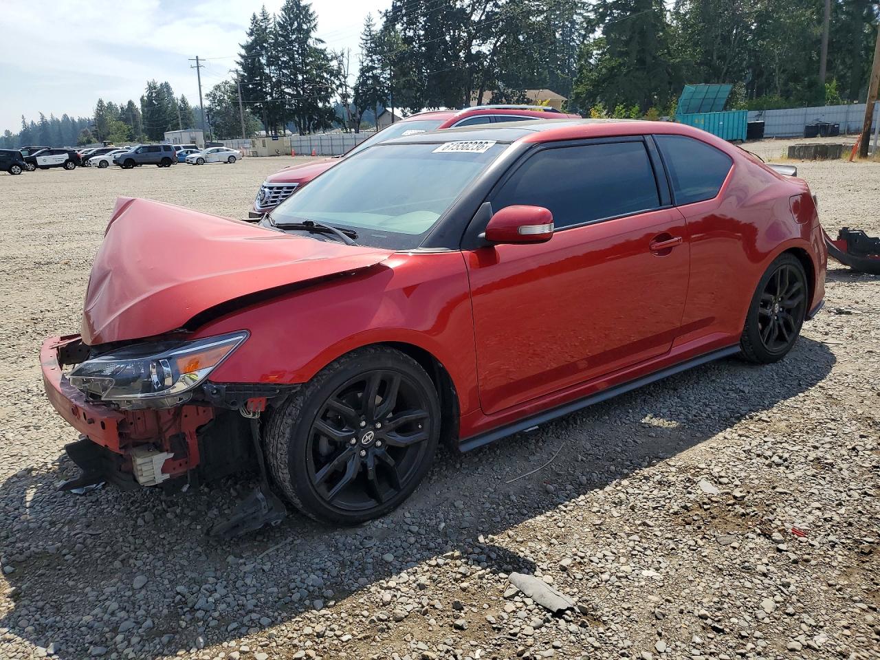 2016 Scion tC, VIN JTKJF5C76GJ026494 — Перед
