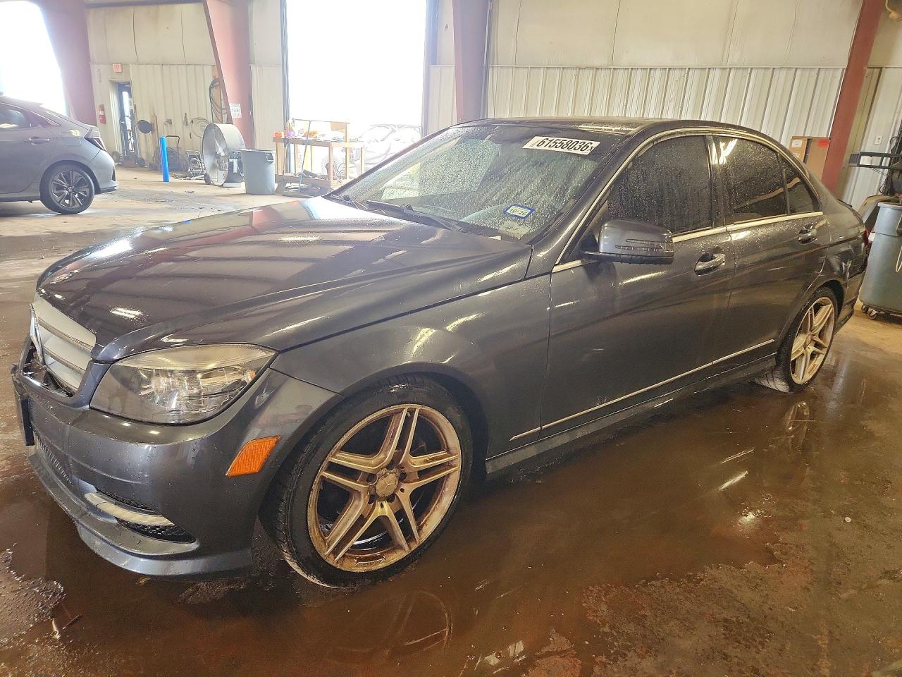 2011 Mercedes-Benz C 300 Sport, VIN WDDGF5EB3BR168675 — Rear end