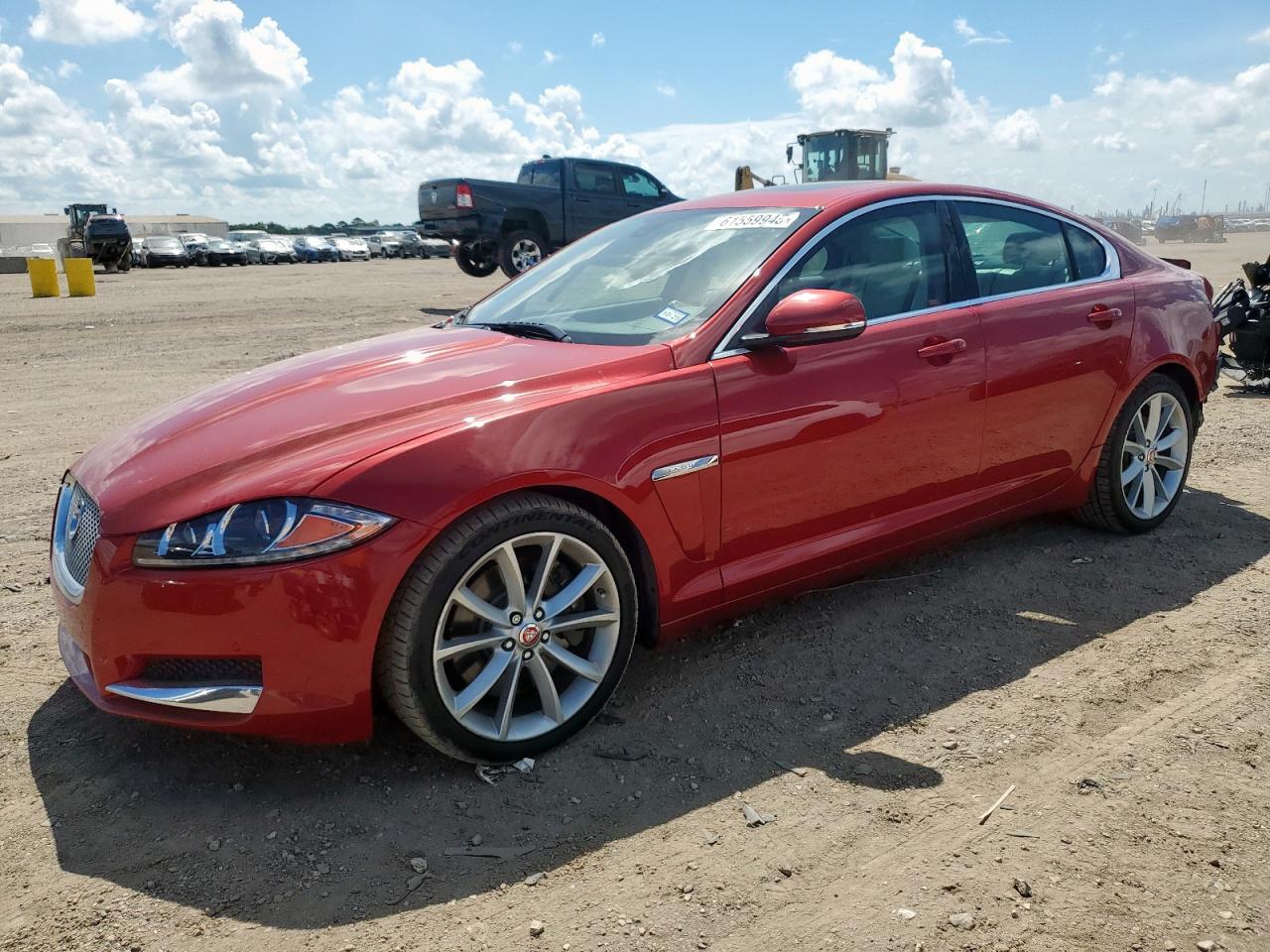 2015 Jaguar XF Portfolio, VIN SAJWA0F74F8U69065 — Rear end