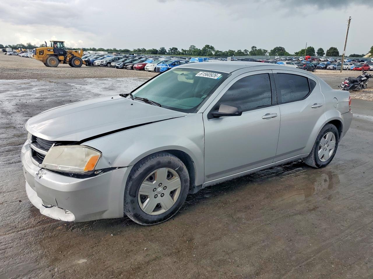 2008 Dodge Avenger SE, VIN 1B3LC46K78N659939 — Front end