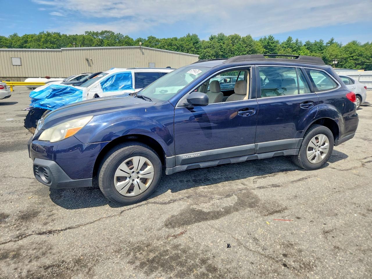 2013 Subaru Outback 2.5i, VIN 4S4BRBACXD3252079 — Normal wear