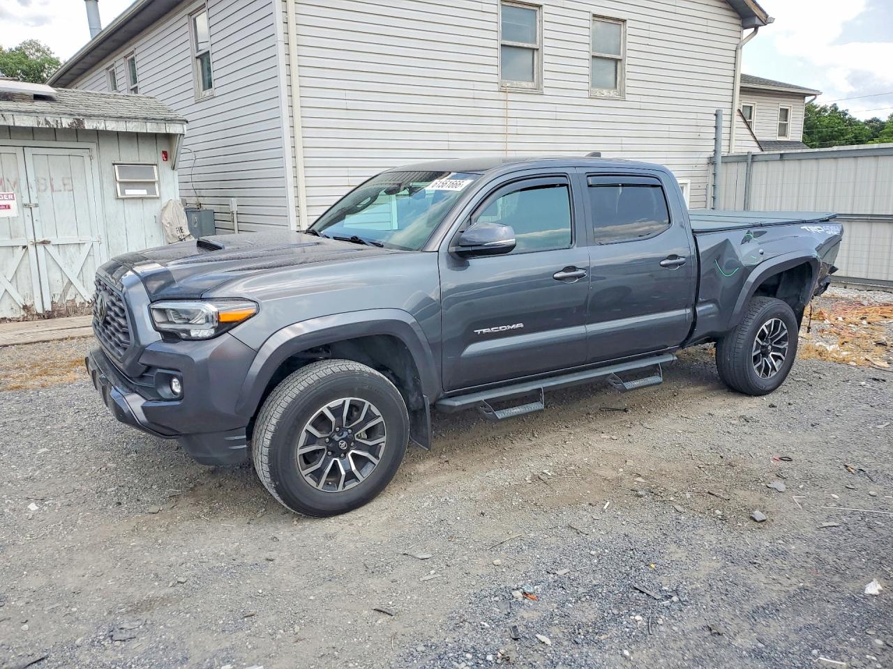 2021 Toyota Tacoma TRD Off Road, VIN 3TMDZ5BN2MM119846 — Rear end