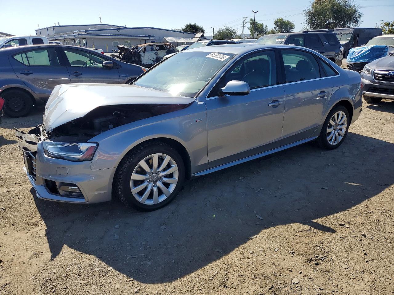 2015 Audi A4 Premium, VIN WAUBFAFL7FN016414 — Front end