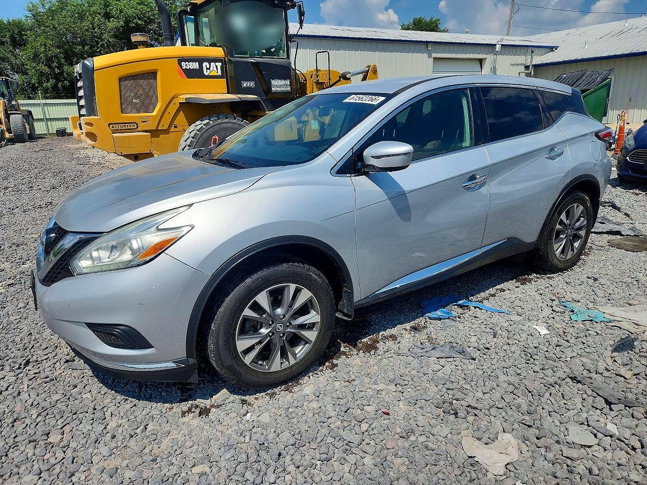 2017 Nissan Murano SV, VIN 5N1AZ2MH3HN152225 — Front end