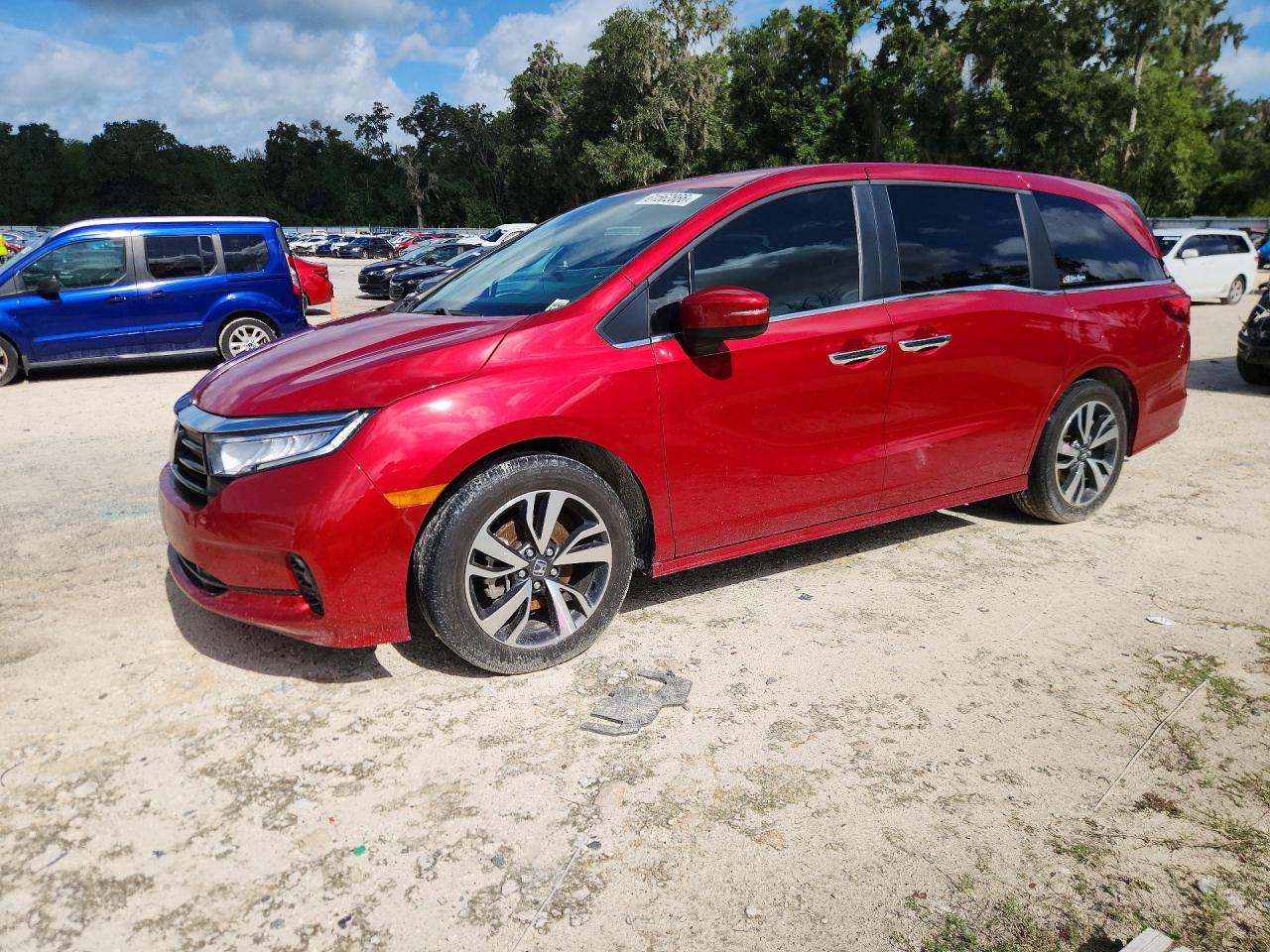 2024 Honda Odyssey Touring, VIN 5FNRL6H84RB022366 — Undercarriage