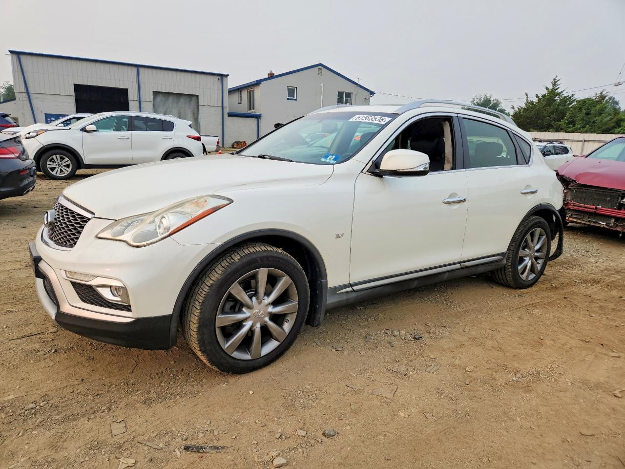 2016 Infiniti QX50, VIN JN1BJ0RR9GM264668 — Rear end