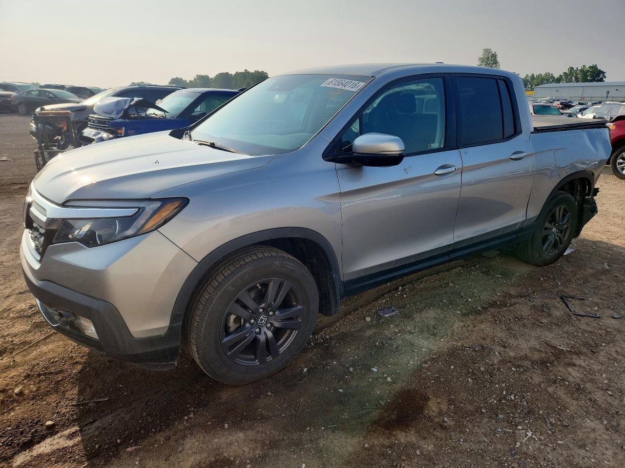 2020 Honda Ridgeline Sport, VIN 5FPYK3F1XLB018131 — Rear end