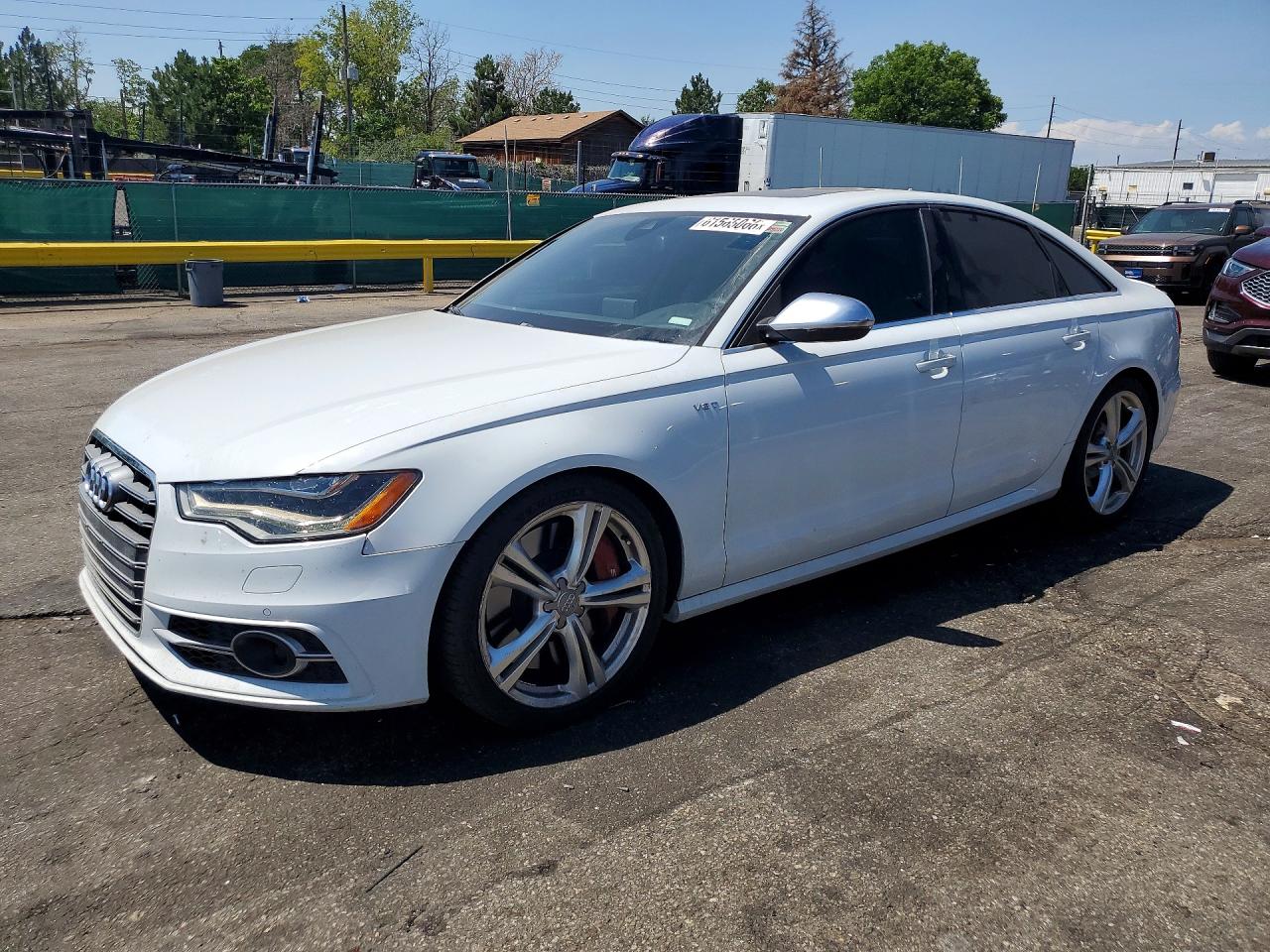 2014 Audi S6 Prestige, VIN WAUF2AFCXEN069362 — Minor dents and scratches