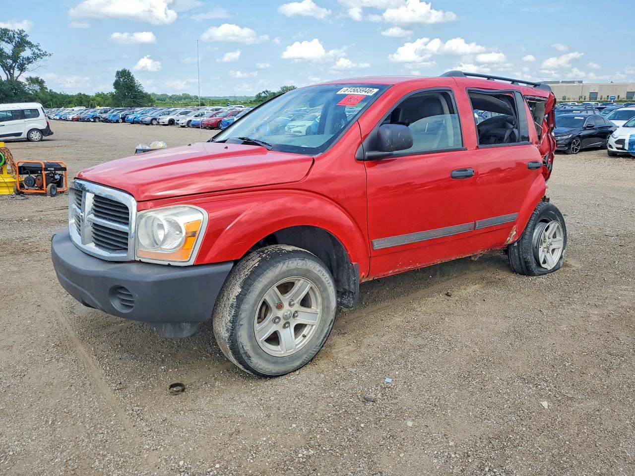2006 Dodge Durango SXT, VIN 1D4HB38N56F121744 — По всему кузову