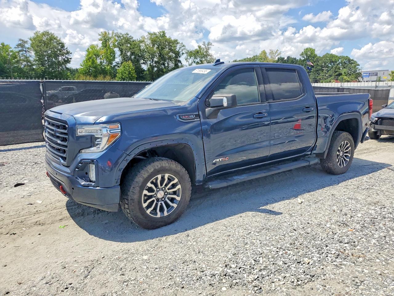 2019 GMC Sierra 1500 AT4, VIN 1GTP9EEL5KZ241913 — Partial repair