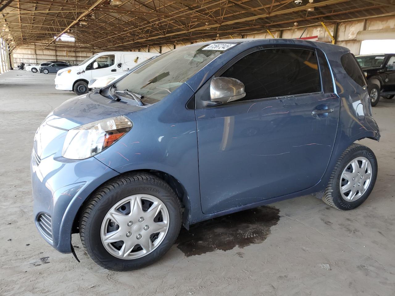 2014 Scion iQ, VIN JTNJJXB07EJ029340 — Rear end