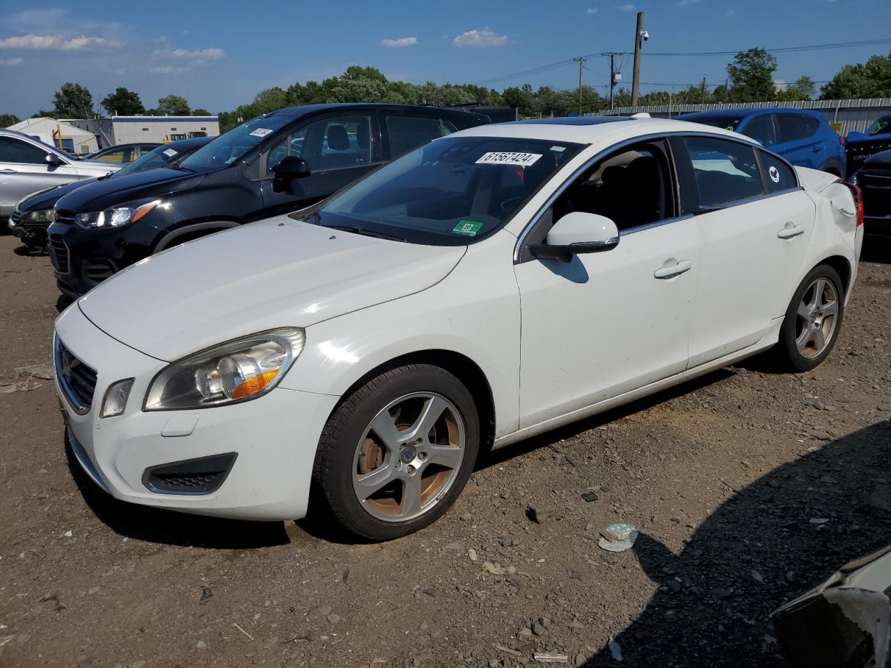 2012 Volvo S60 T5, VIN YV1622FS7C2081106 — Крыша