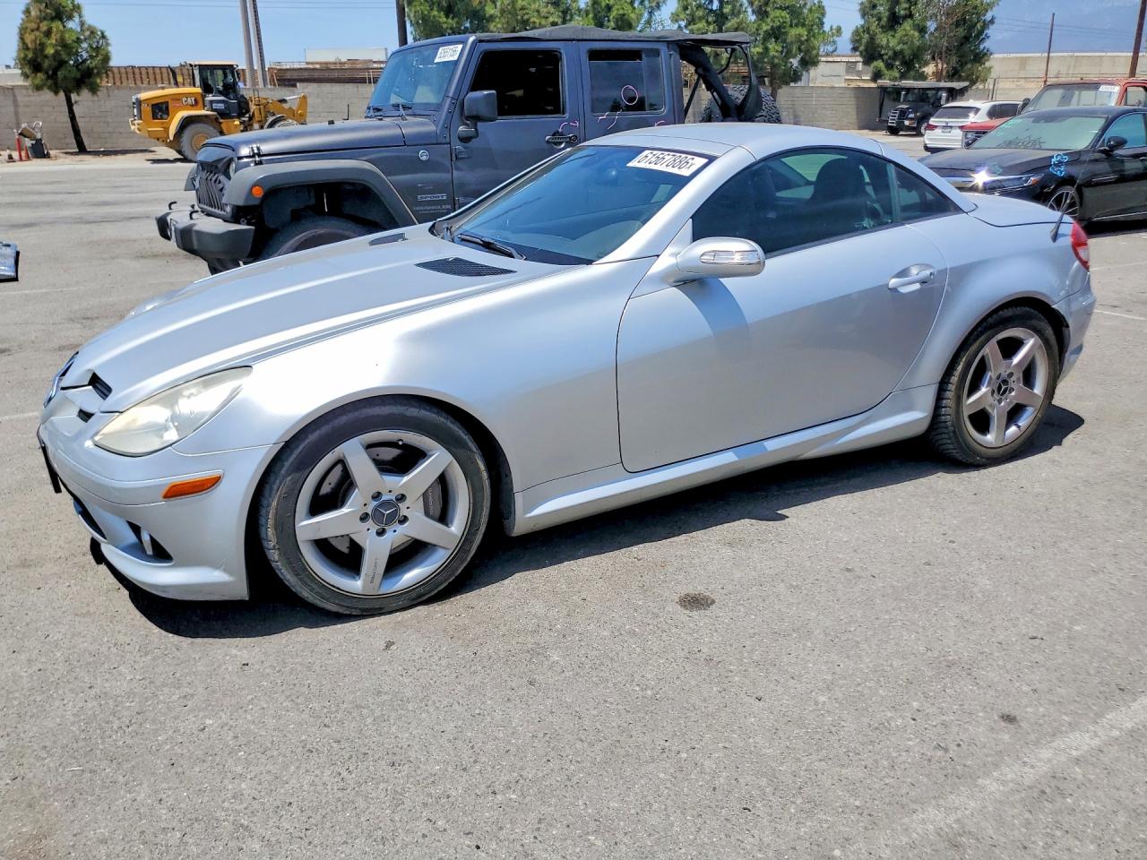 2005 Mercedes-Benz SLK 230/320, VIN WDBWK56F15F061177 — Перед