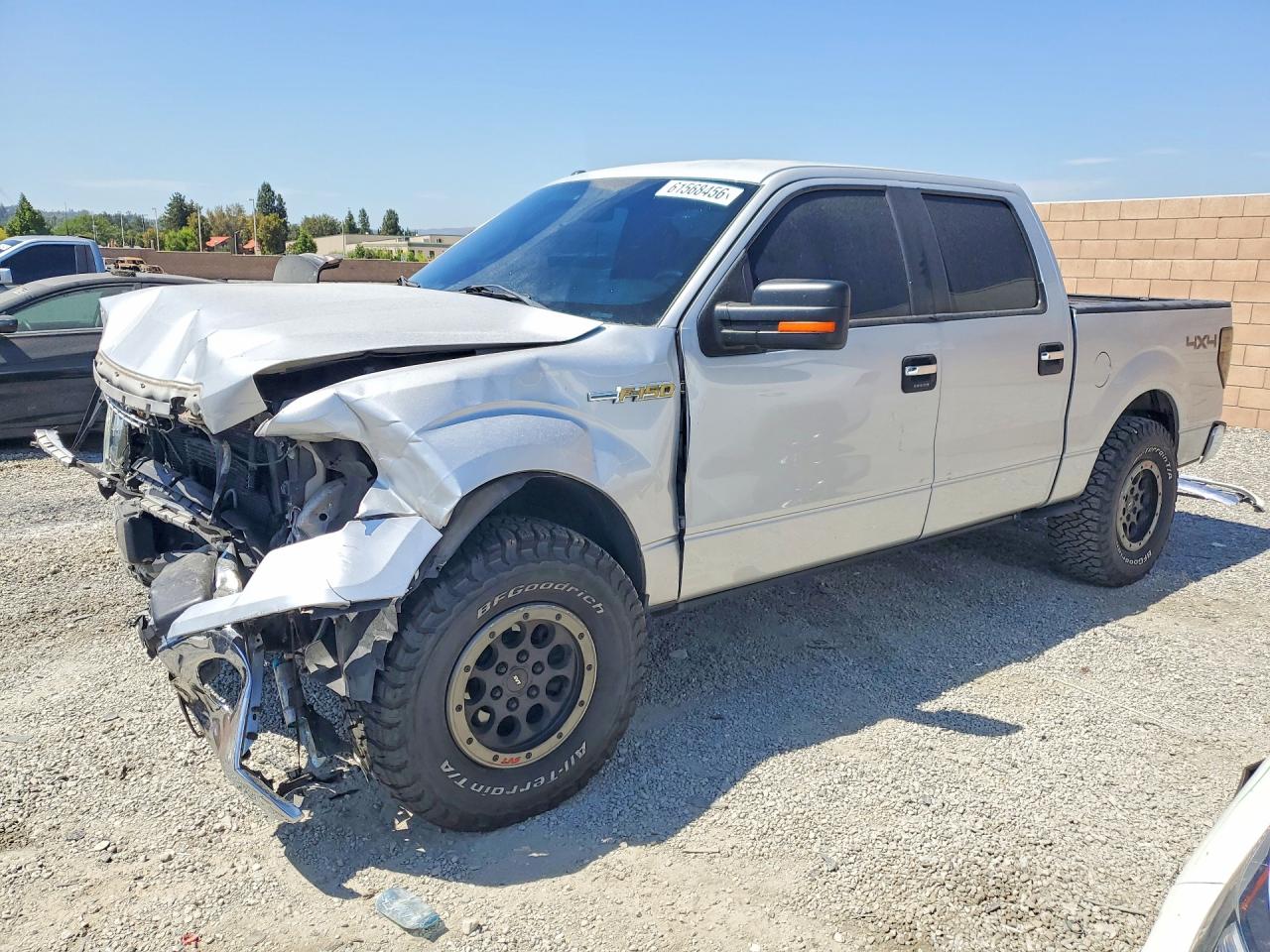 2013 Ford F-150 XLT, VIN 1FTFW1EF4DKE28773 — Front end