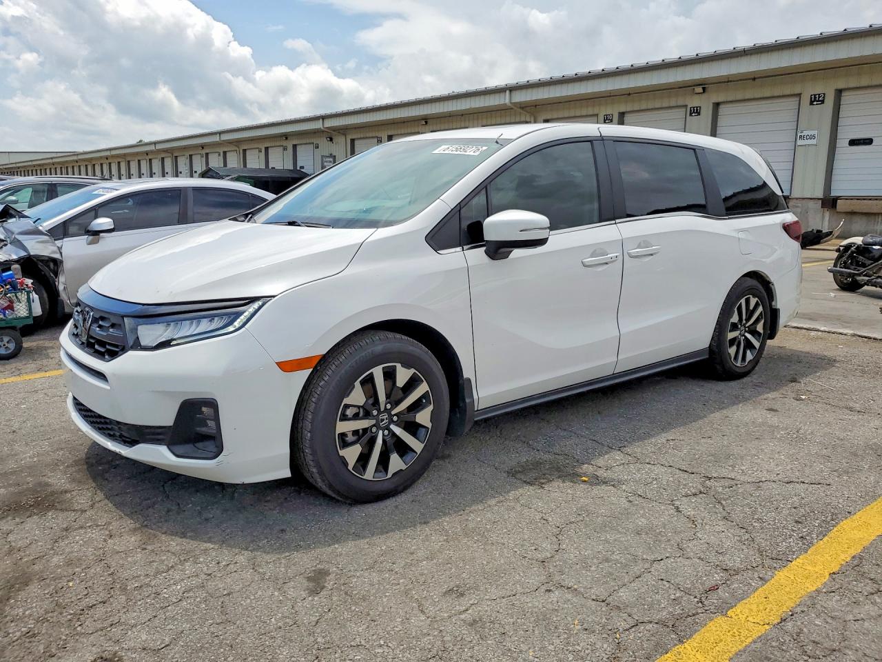 2026 Honda Odyssey EX-L, VIN 5FNRL6H65TB007249 — Rear end