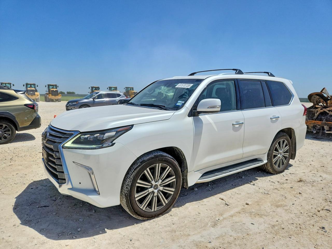 2020 Lexus LX 570, VIN JTJDY7AX4L4314484 — Normal wear