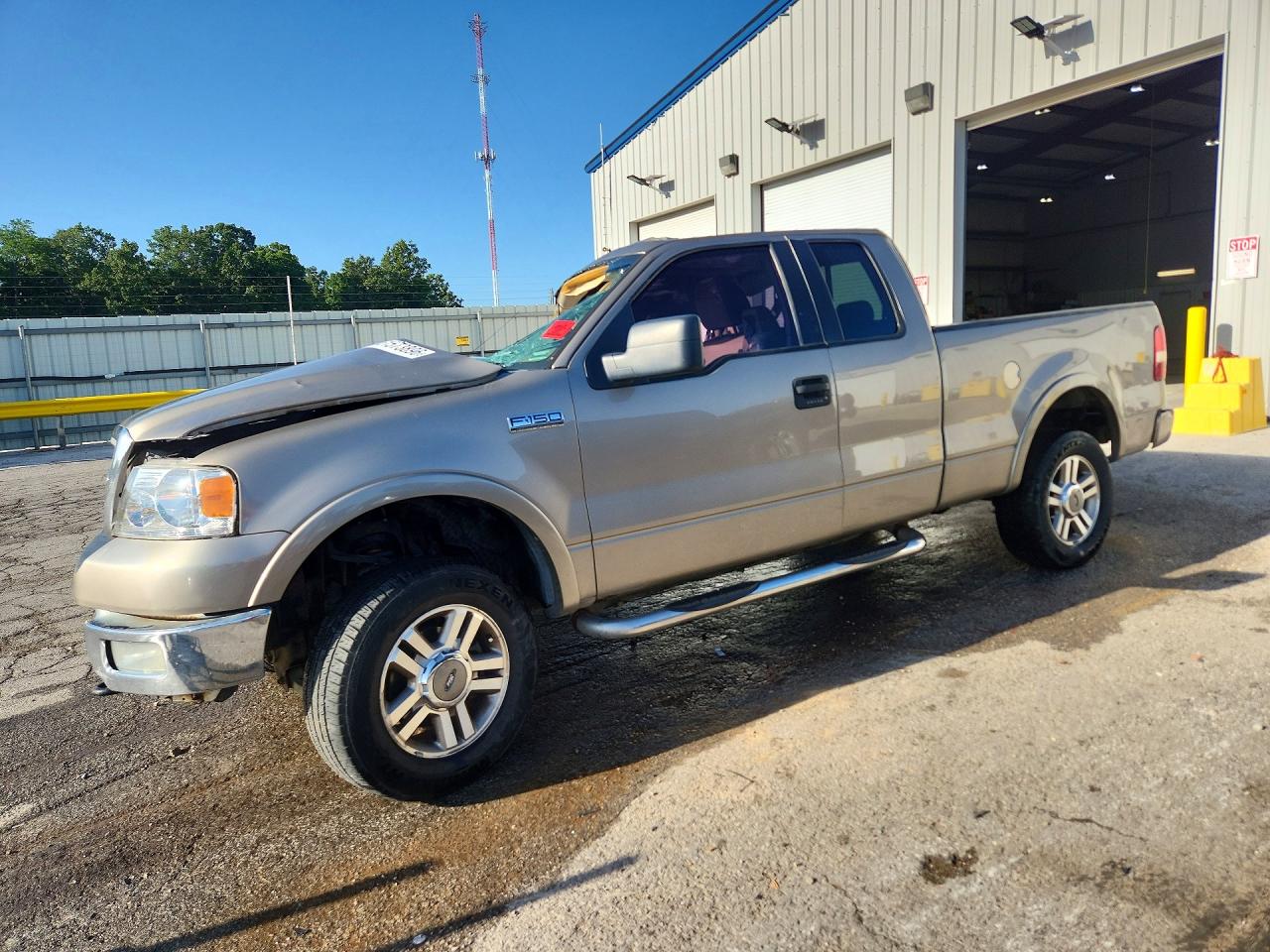 2005 Ford F-150 XLT, VIN 1FTPX14555NA75244 — Опрокидывание