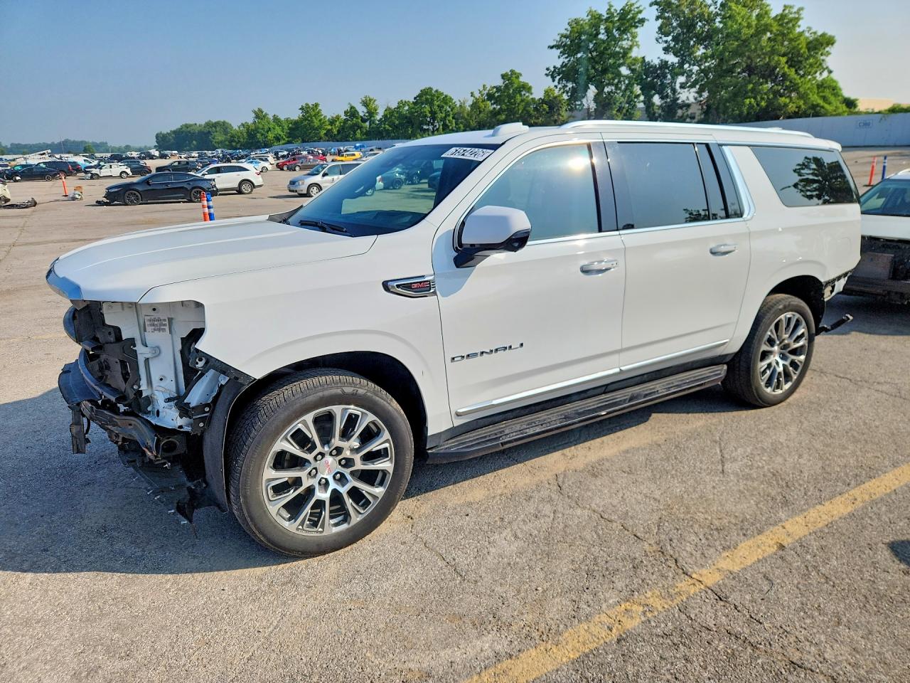 2025 GMC Yukon XL Denali, VIN 1GKS1JRL9SR220751 — Rear end