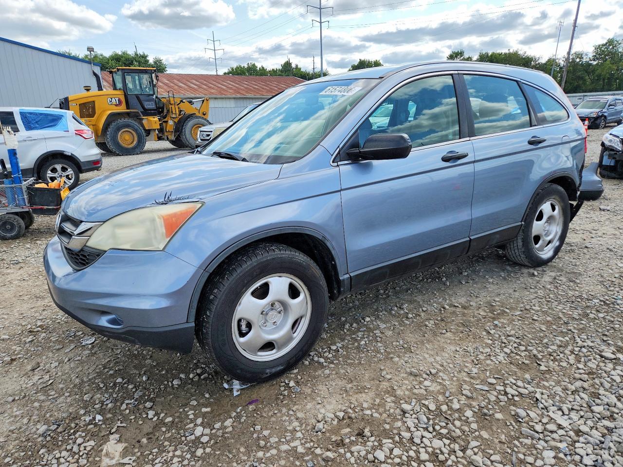 2010 Honda CR-V LX, VIN 5J6RE4H35AL034119 — Rear end