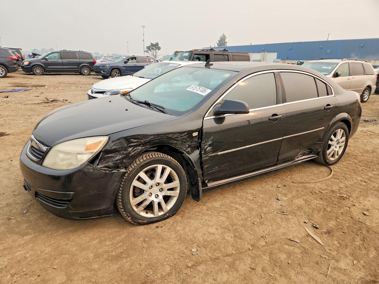 2008 Saturn Aura XE, VIN 1G8ZS57N38F156326 — Front end