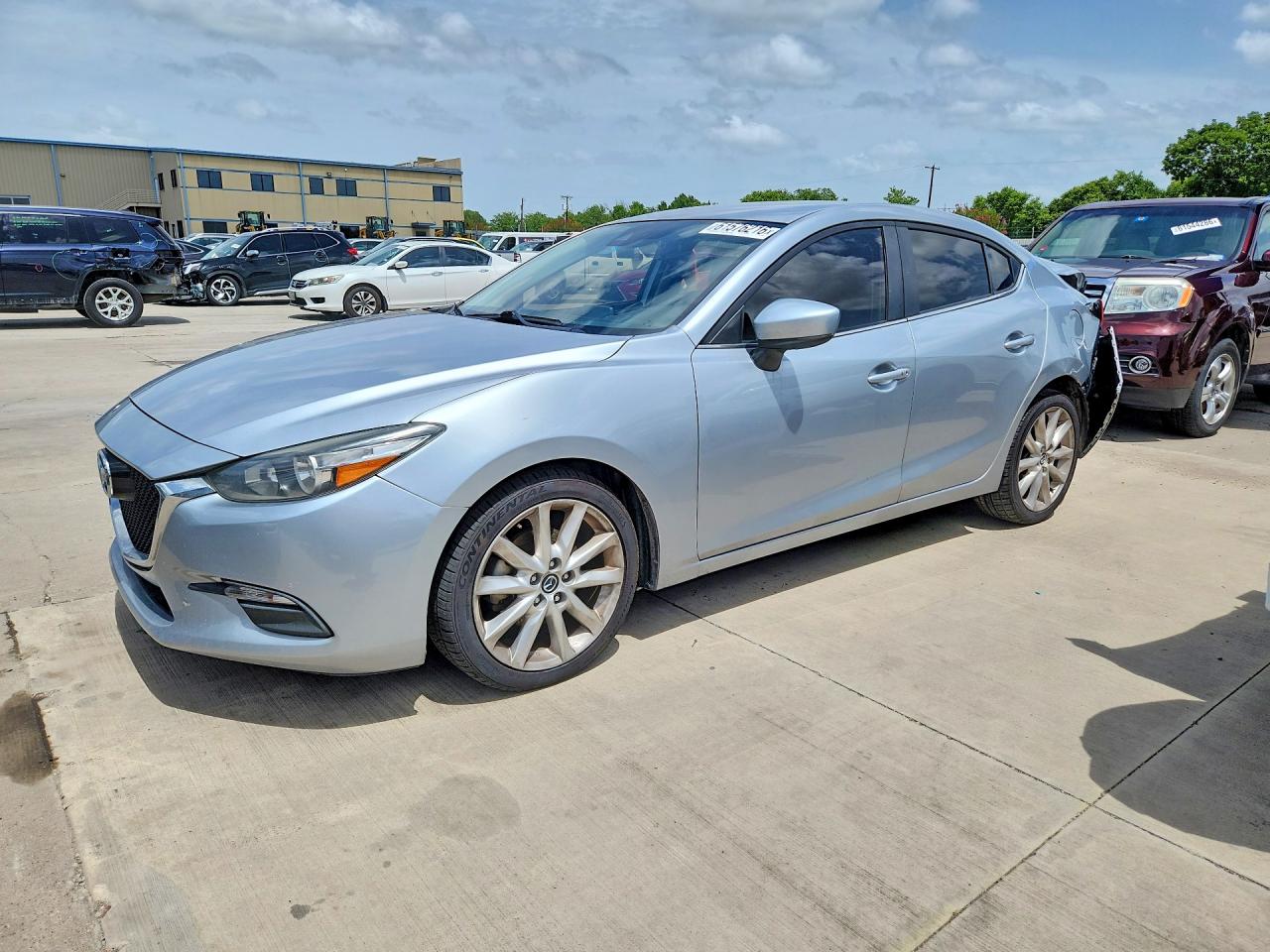 2017 Mazda 3 Touring, VIN 3MZBN1V74HM113168 — Rear end