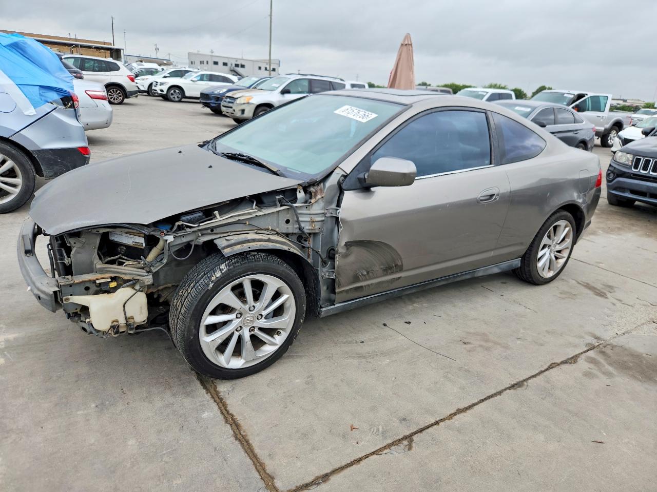2003 Acura RSX, VIN JH4DC54813C016098 — Front end