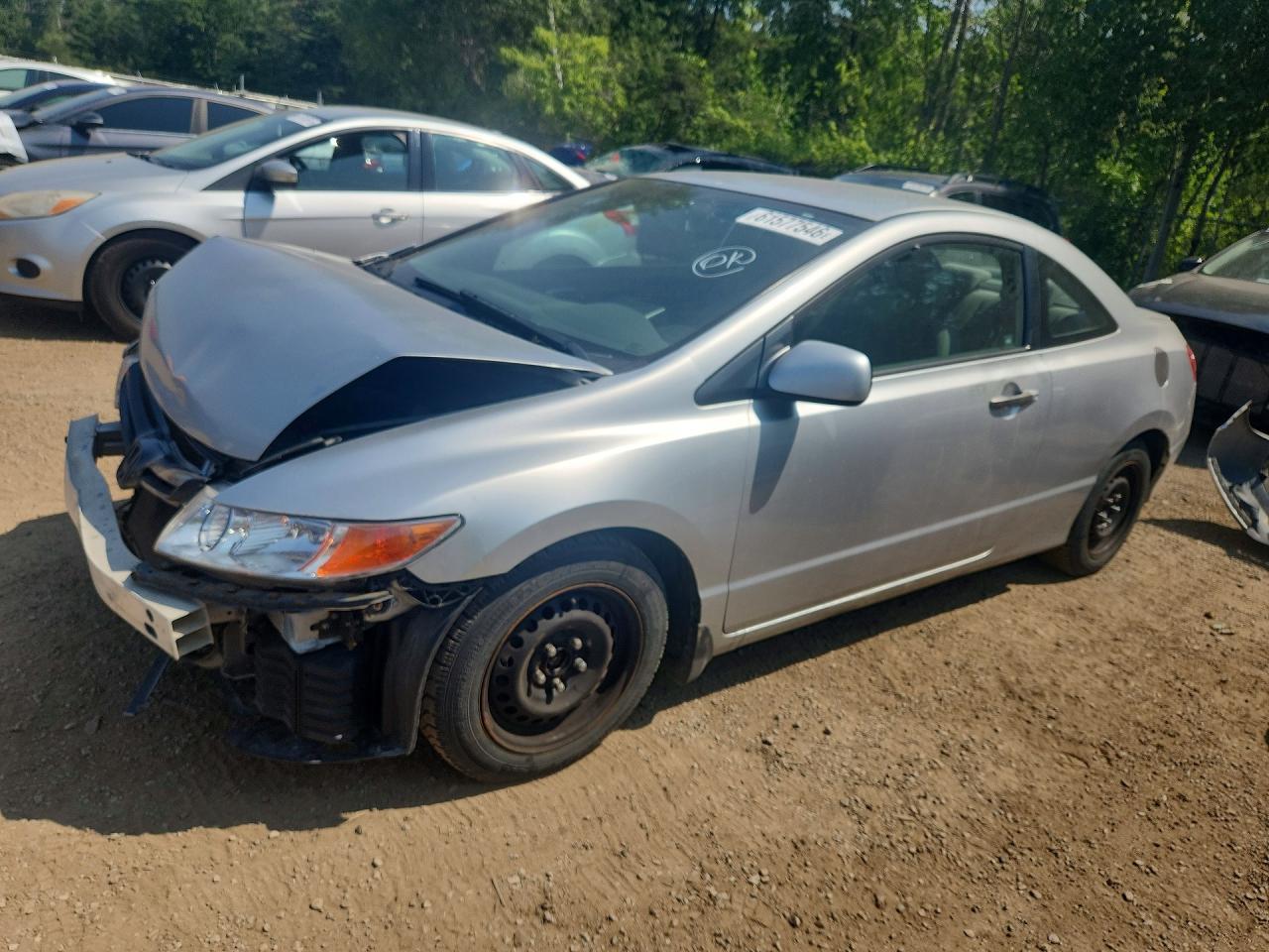 2006 Honda Civic LX, VIN 2HGFG12696H003241 — Перед