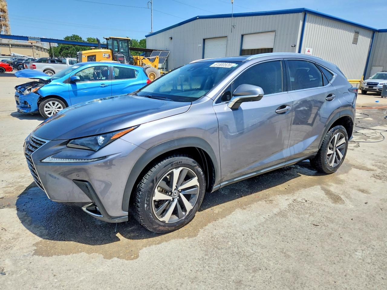 2021 Lexus NX 300, VIN JTJGARBZ6M2186484 — Front end