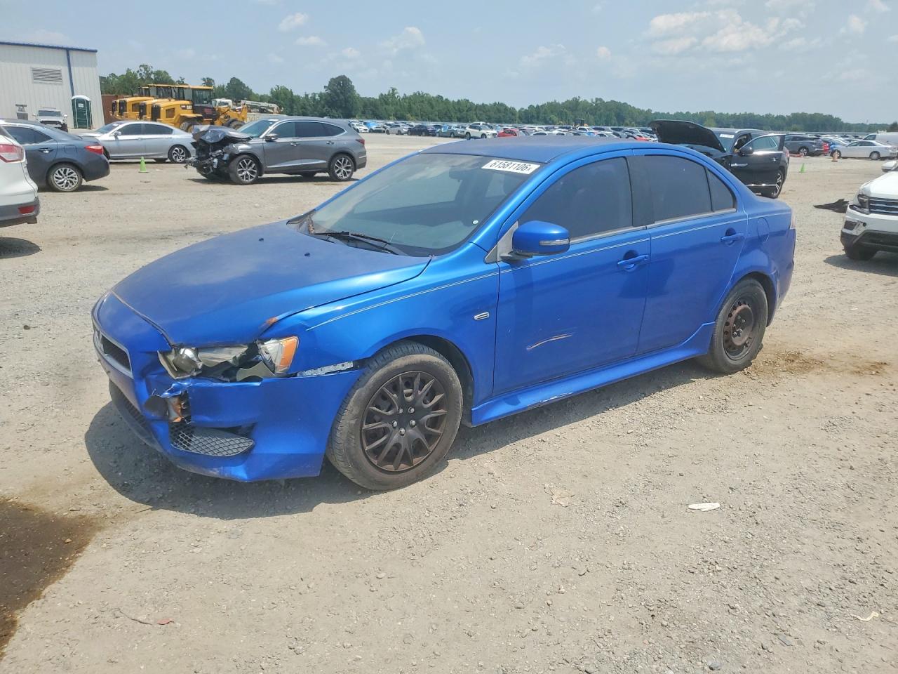 2015 Mitsubishi Lancer ES, VIN JA32U2FU0FU007520 — Front end