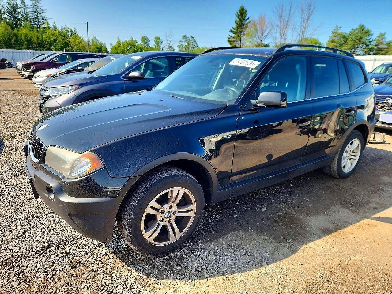 2005 BMW X3 3.0i, VIN WBXPA93465WD15622 — Side