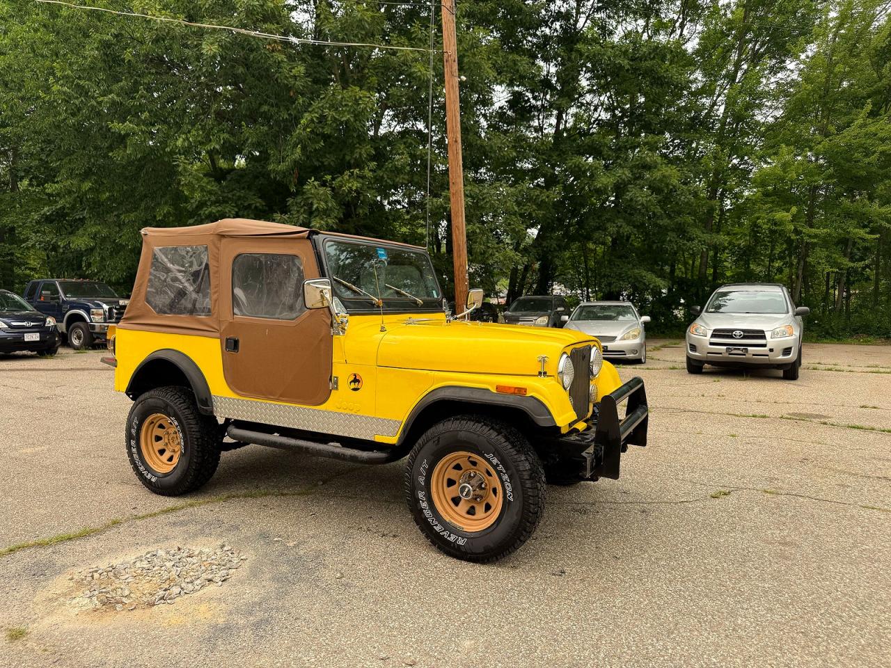 1986 Jeep CJ CJ7, VIN 1JCCM87A0GT142841 — Мелкие вмятины и царапины
