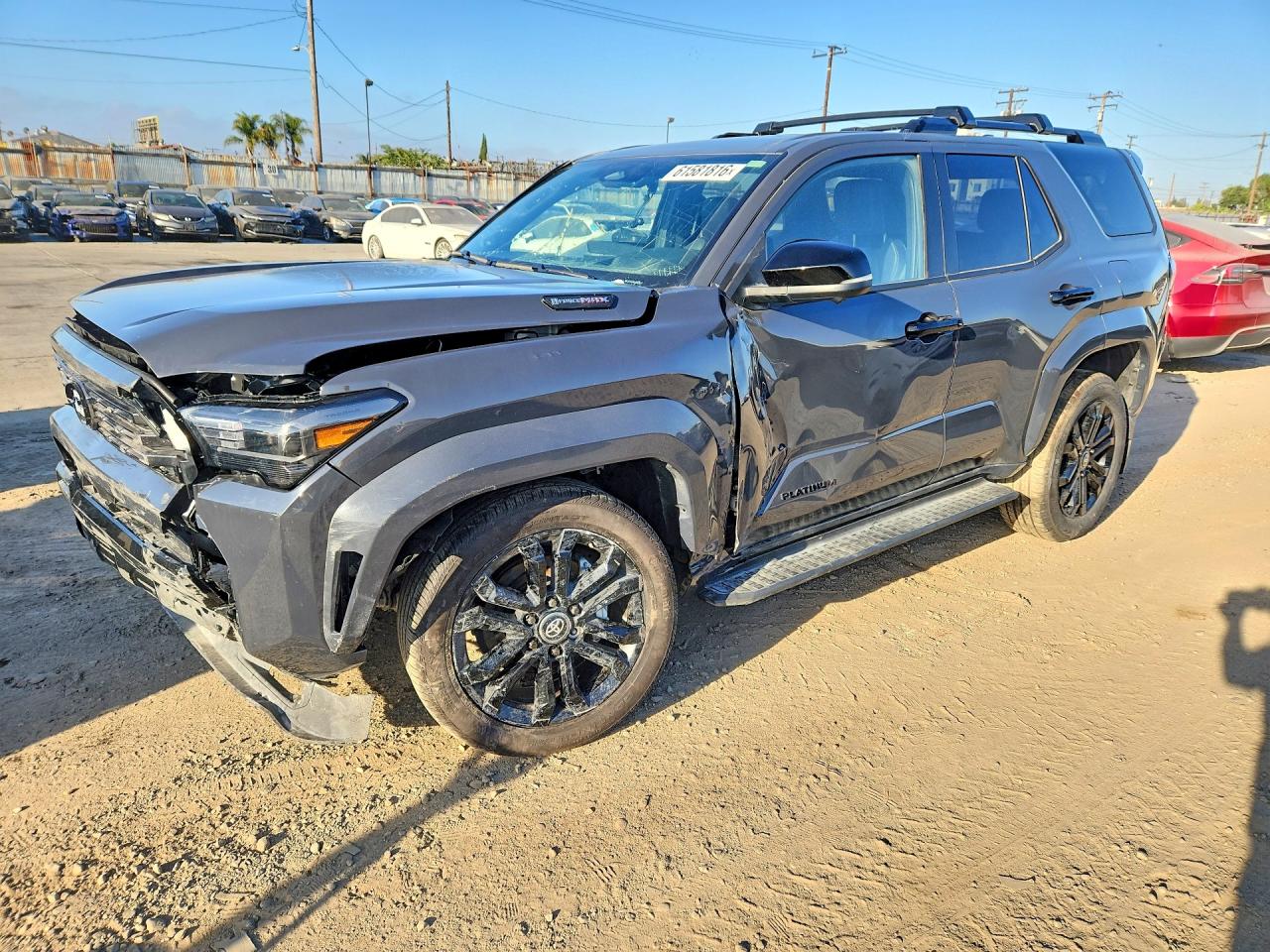 2026 Toyota 4Runner Hybrid TRD Off Road Premium, VIN JTEVB5BR5T5029604 — Front end