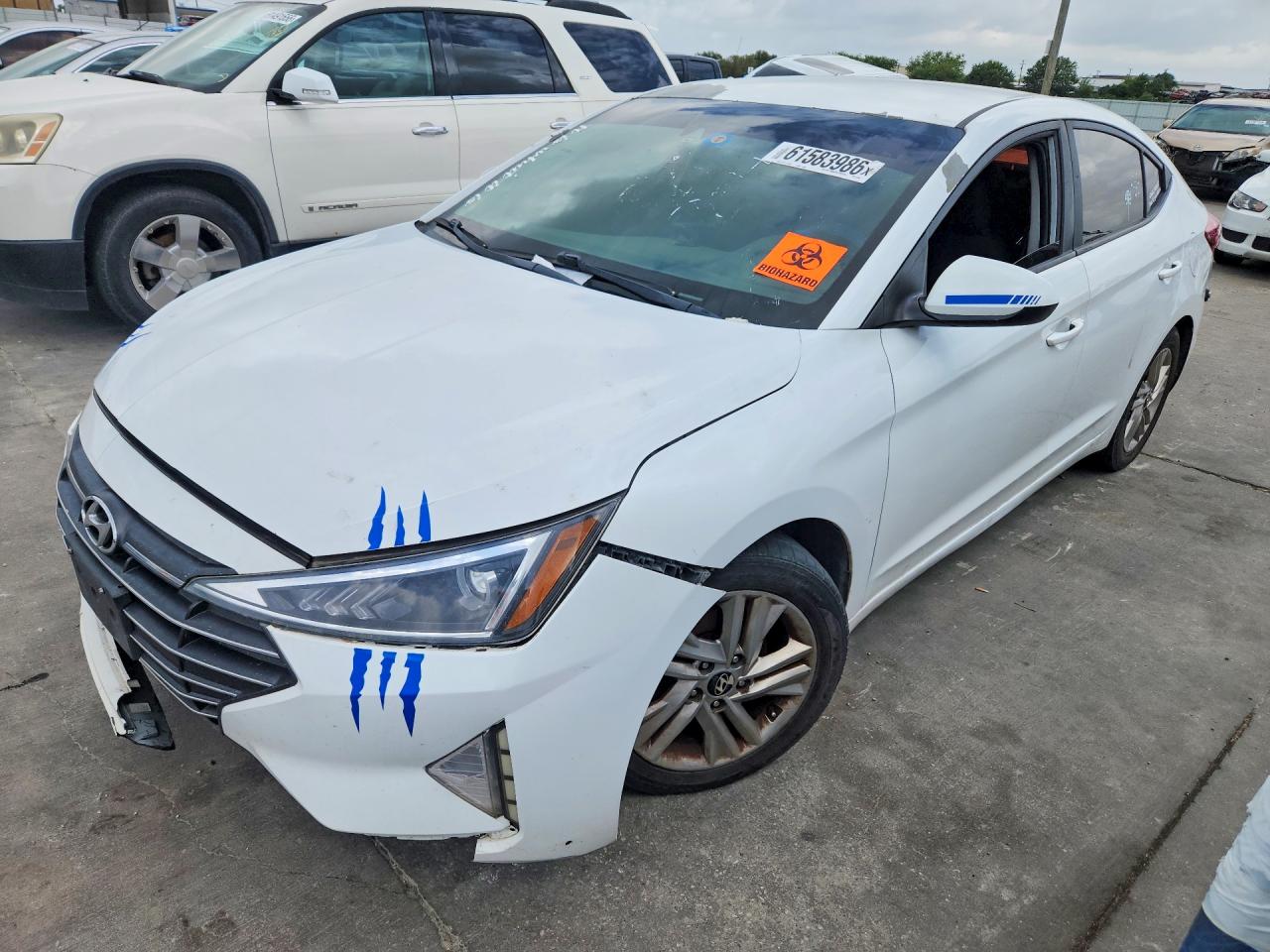 2019 Hyundai Elantra Value Edition, VIN 5NPD84LF0KH475302 — Normal wear